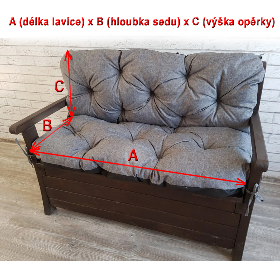 vlastni rozměr lavice